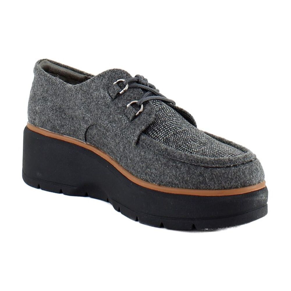 Dr. Scholl's Nice Day Max Oxford Charcoal Wool
